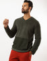 Long sleeve fur sweater